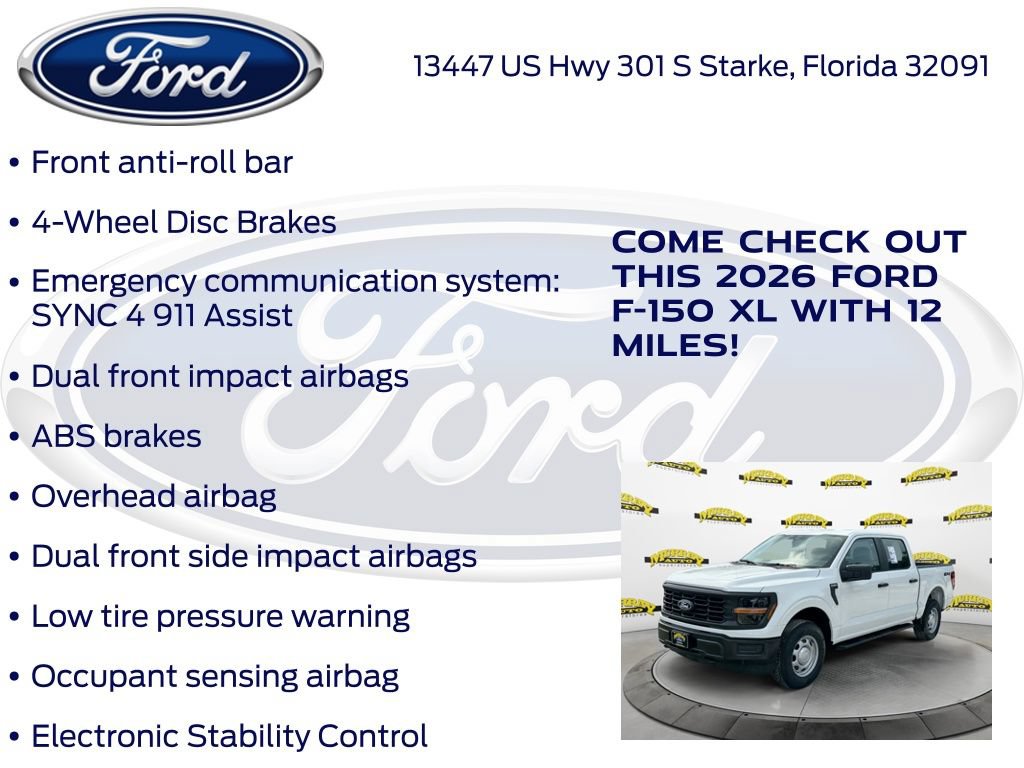 New 2026 Ford F150 XL AWD/4WD image 25