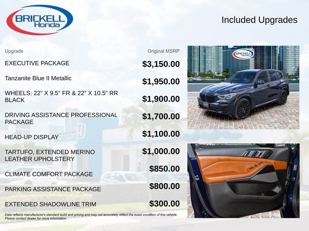 Used 2023 BMW X5 M50i w/ Executive Package AWD/4WD image 11