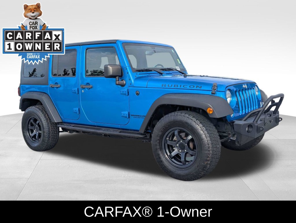 Used 2016 Jeep Wrangler Unlimited Rubicon w/ Connectivity Group AWD/4WD image 2