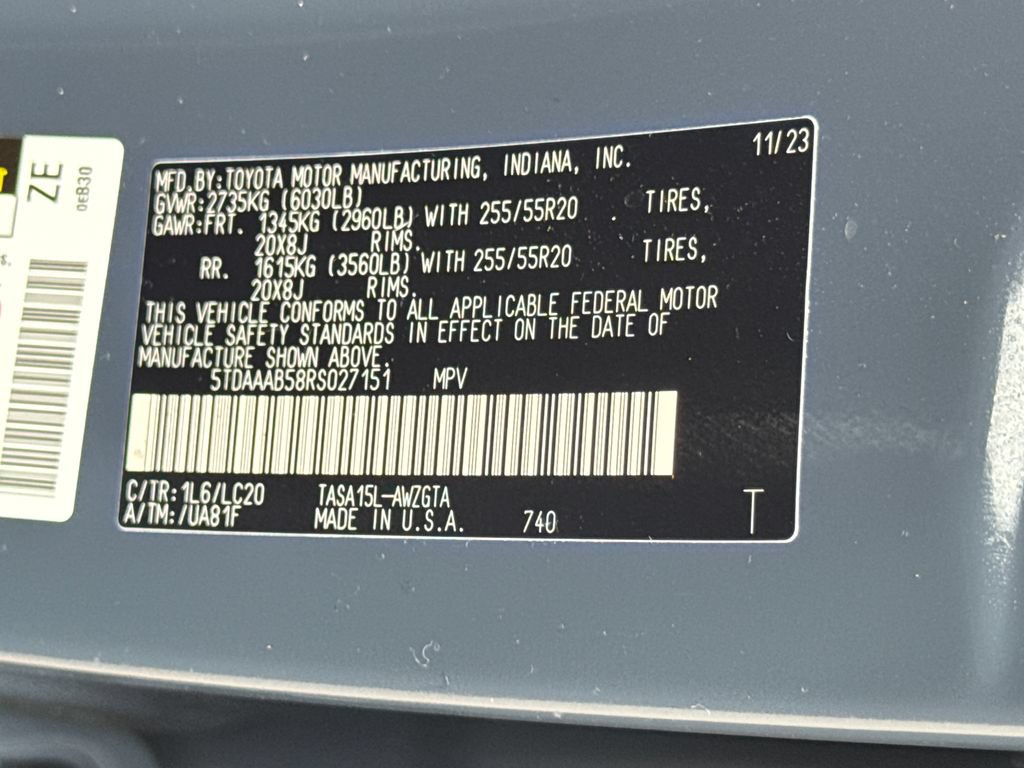 Used 2024 Toyota Grand Highlander AWD image 49