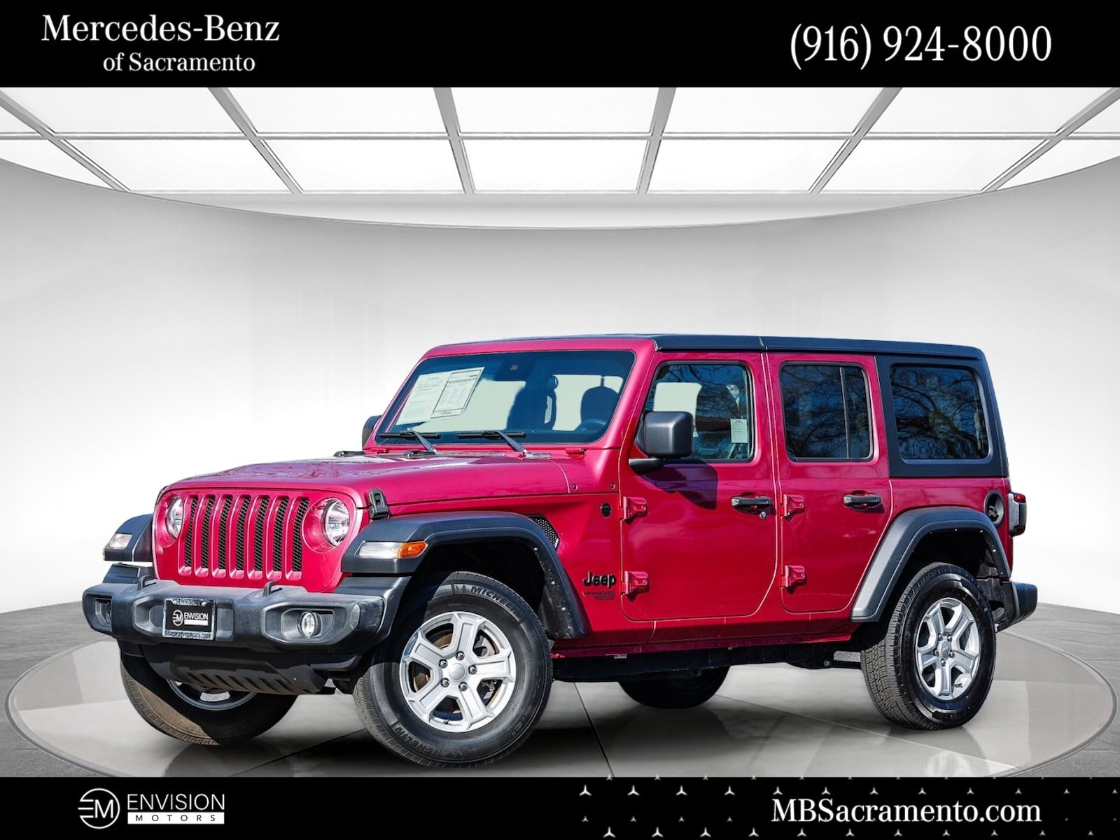 Used 2021 Jeep Wrangler Unlimited Sport