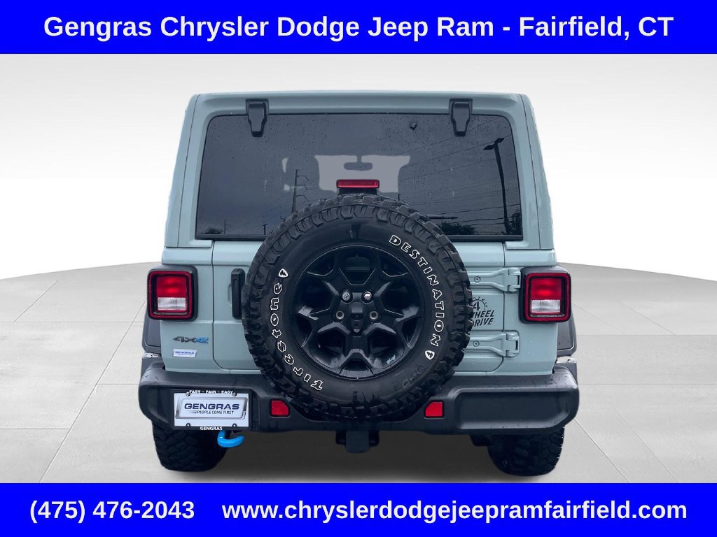 Certified 2023 Jeep Wrangler Unlimited w/ Sun & Screen Package AWD/4WD image 6