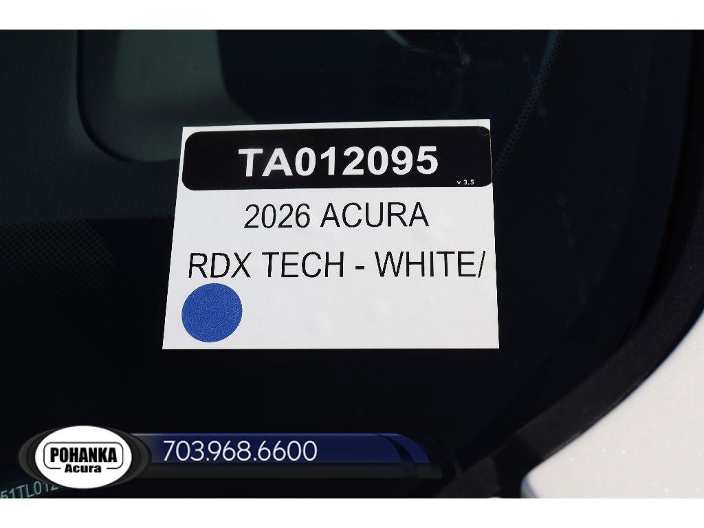 New 2026 Acura RDX w/ Technology Package image 37