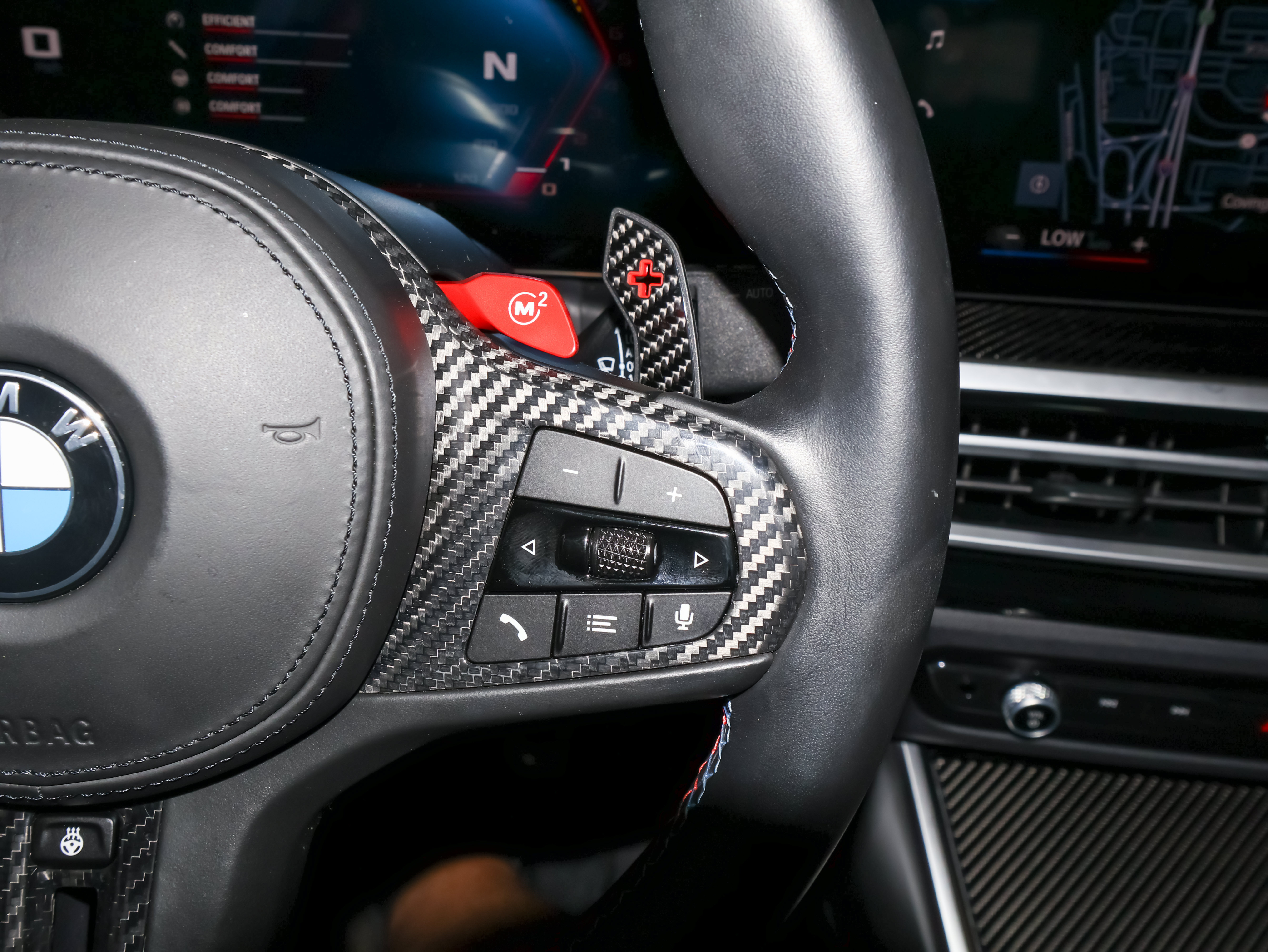 Used 2023 BMW M3 Competition w/ M Carbon Exterior Package AWD/4WD image 36
