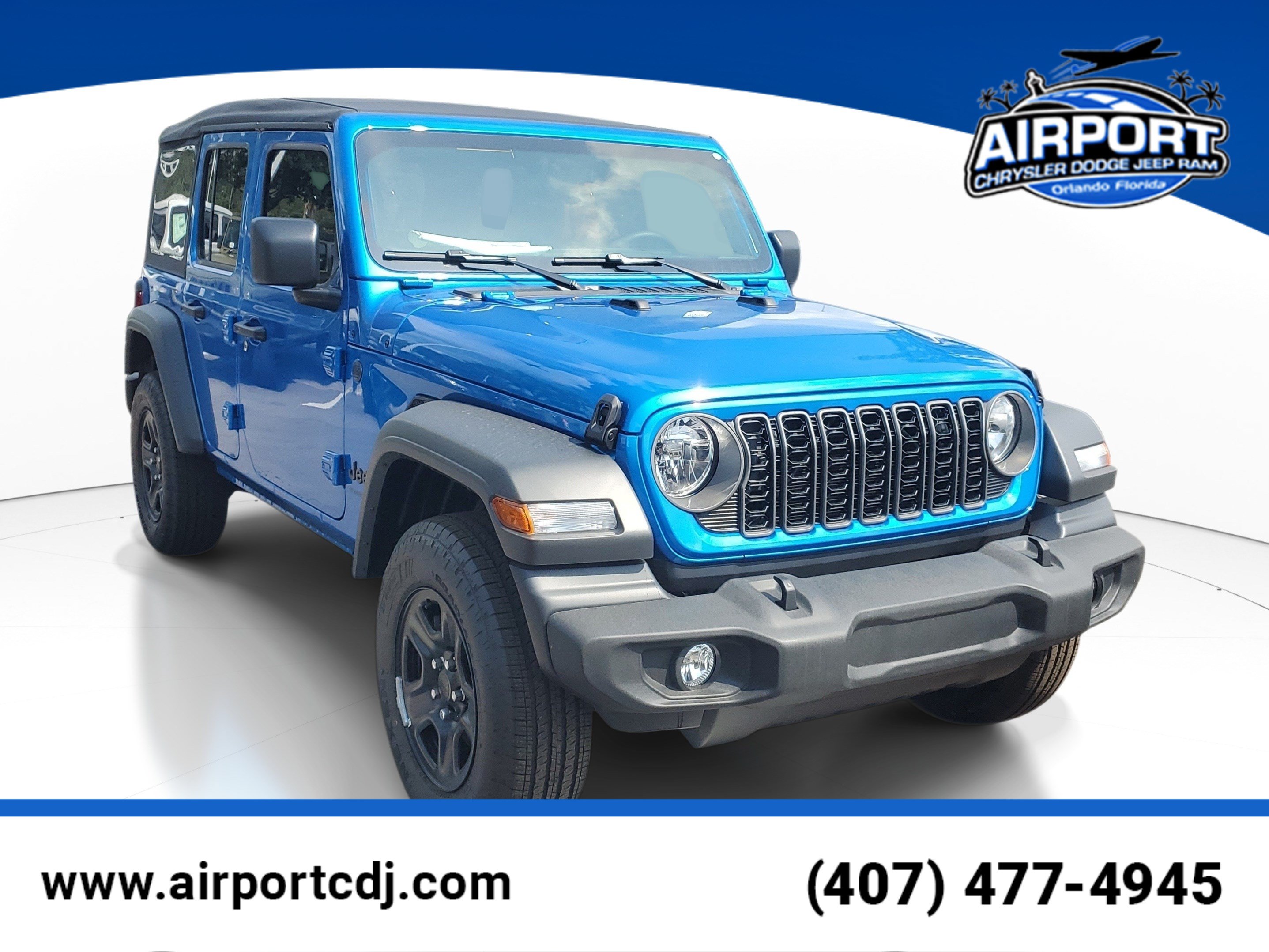 New 2026 Jeep Wrangler Unlimited Sport