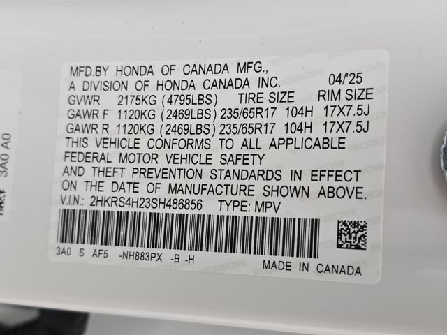 Certified 2025 Honda CR-V LX image 34