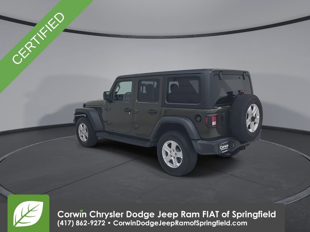 Certified 2022 Jeep Wrangler Unlimited Sport image 11