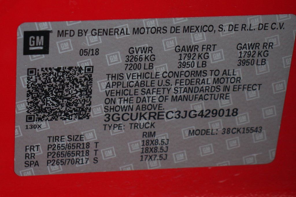 Used 2018 Chevrolet Silverado 1500 LT w/ Texas Edition image 51