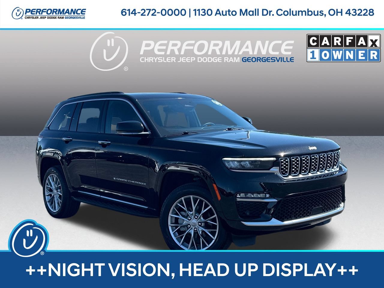 Used 2024 Jeep Grand Cherokee Summit w/ Adv Protech Group IV AWD/4WD image 1