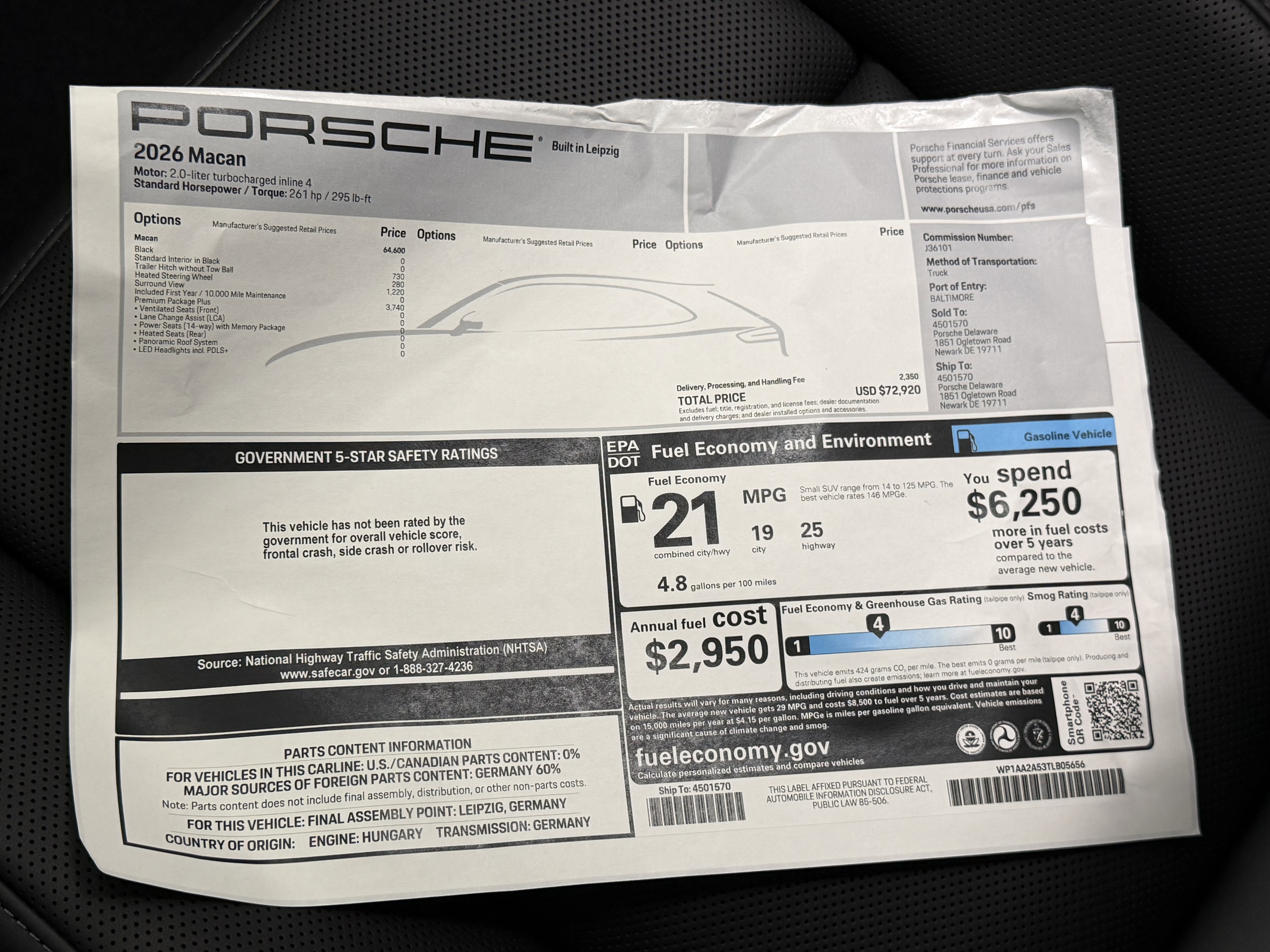 New 2026 Porsche Macan image 54