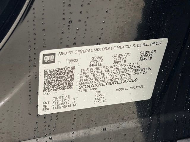 Certified 2024 Chevrolet Equinox LT w/ LPO, Floor Liner Package FWD image 22