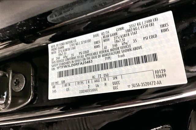 Used 2024 Ford F150 XLT w/ Mobile Office Package image 18
