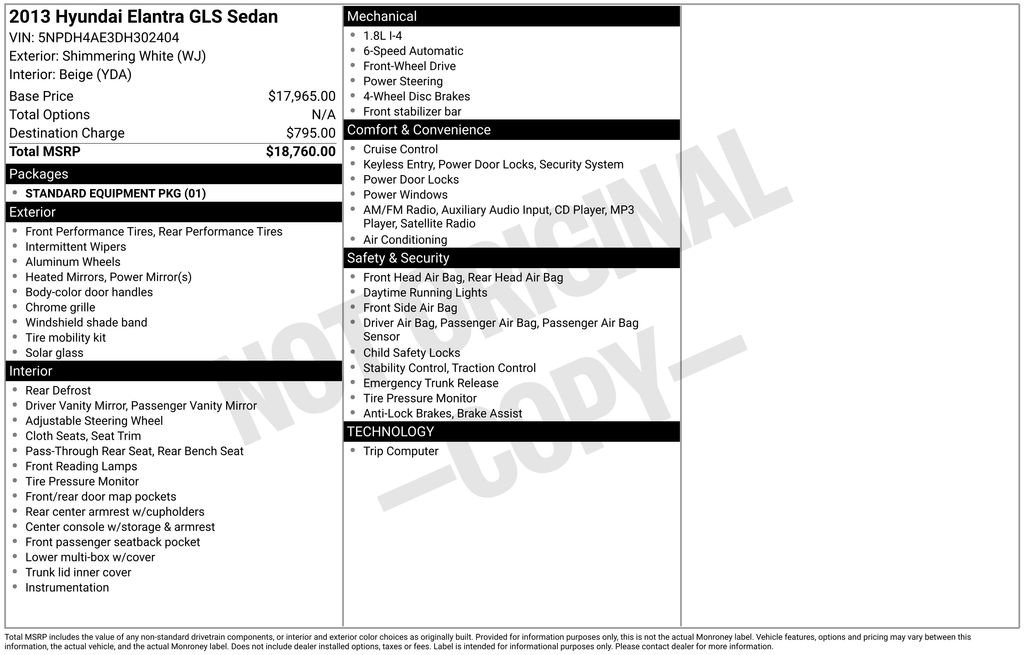 Used 2013 Hyundai Elantra GLS image 15