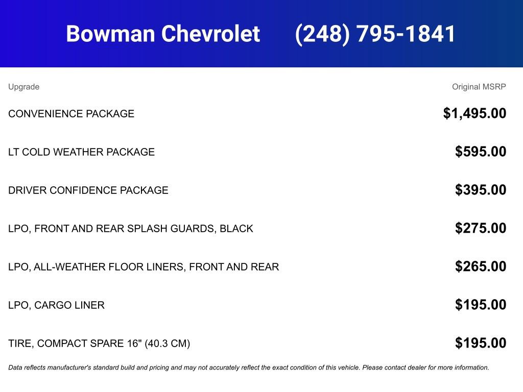 New 2026 Chevrolet TrailBlazer LT w/ Convenience Package AWD/4WD image 5