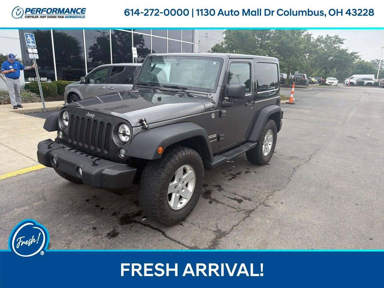 Used 2014 Jeep Wrangler Sport w/ Quick Order Package 24S AWD/4WD image 8