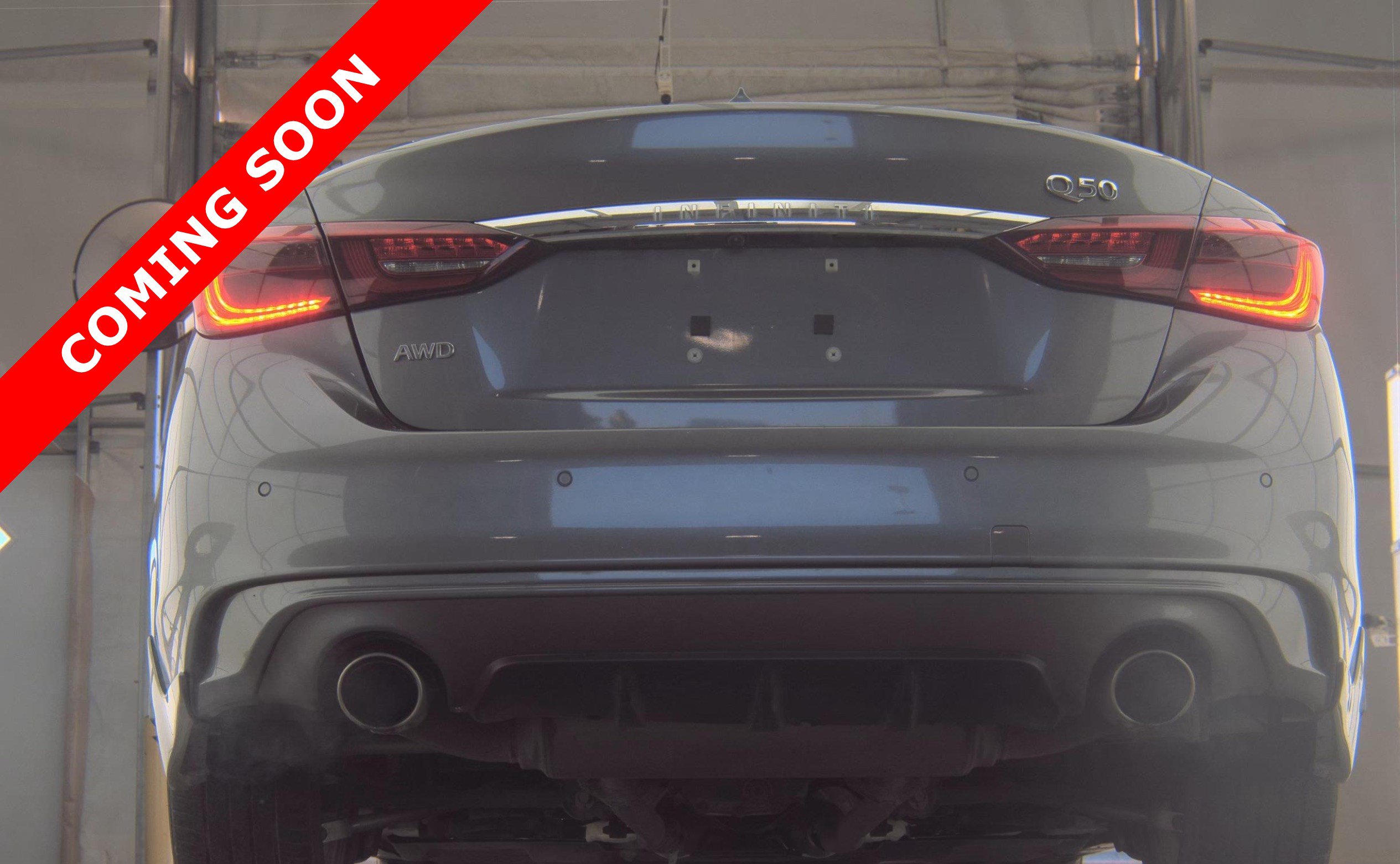Used 2021 INFINITI Q50 Luxe w/ Cargo Package AWD/4WD image 4