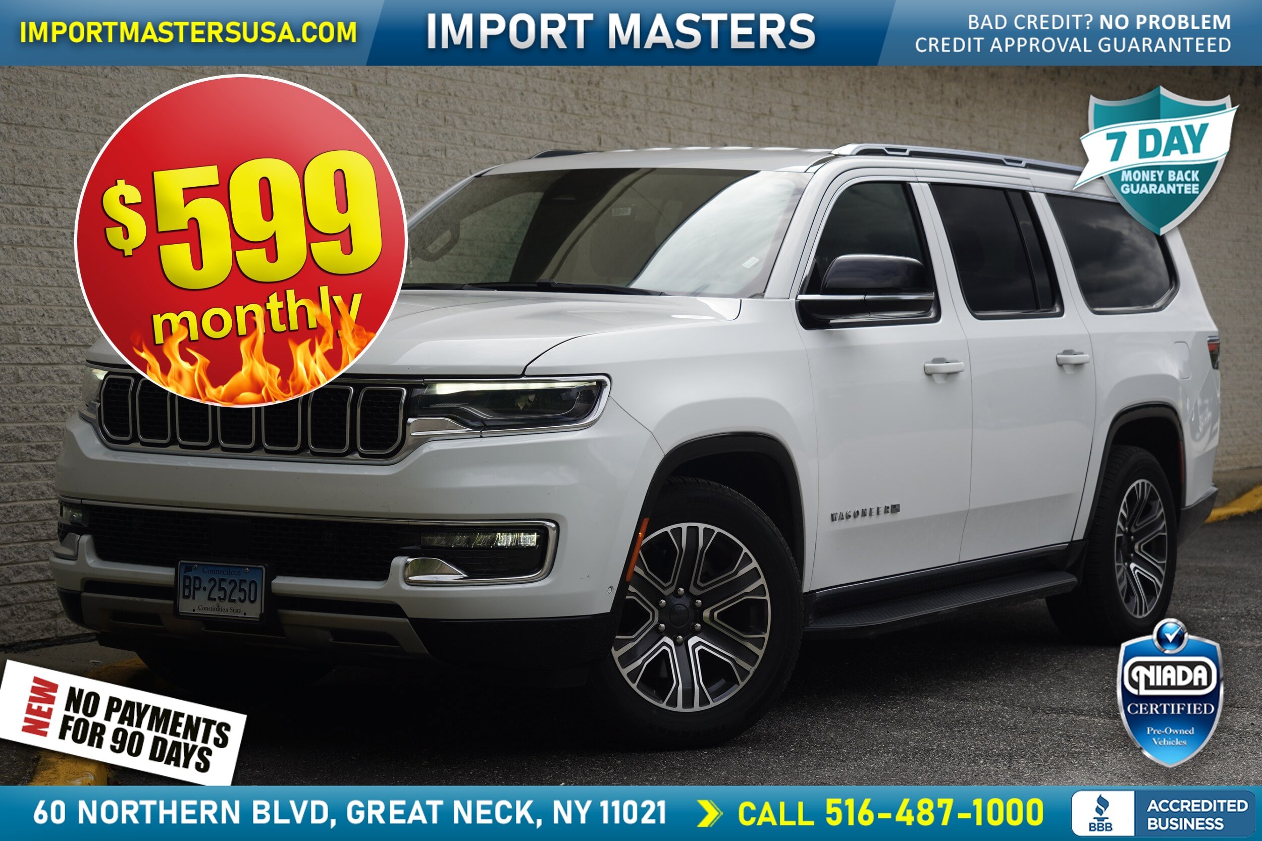 Used 2024 Jeep Wagoneer L Series II w/ Flexible Seating Group