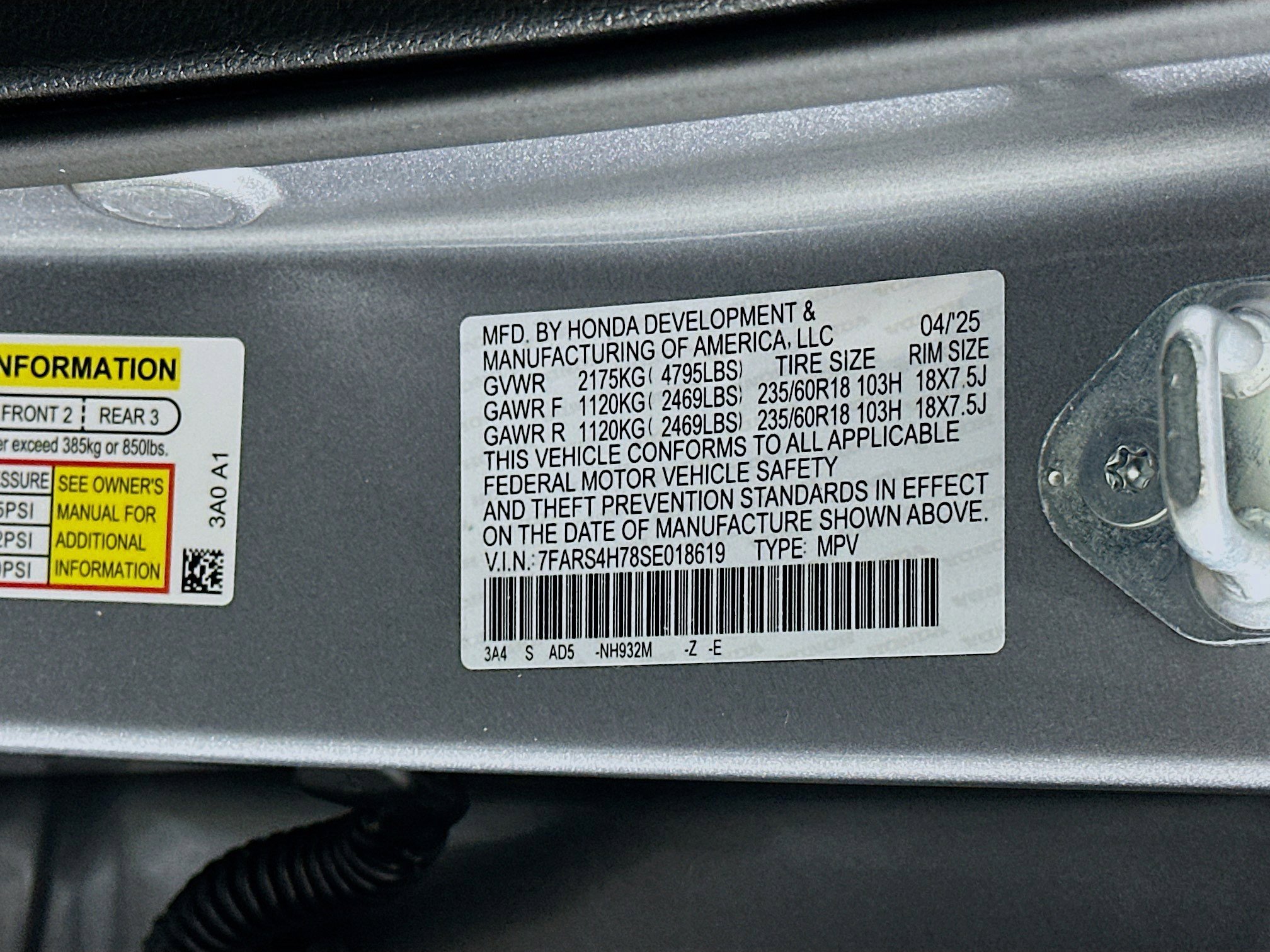 Used 2025 Honda CR-V EX-L image 12