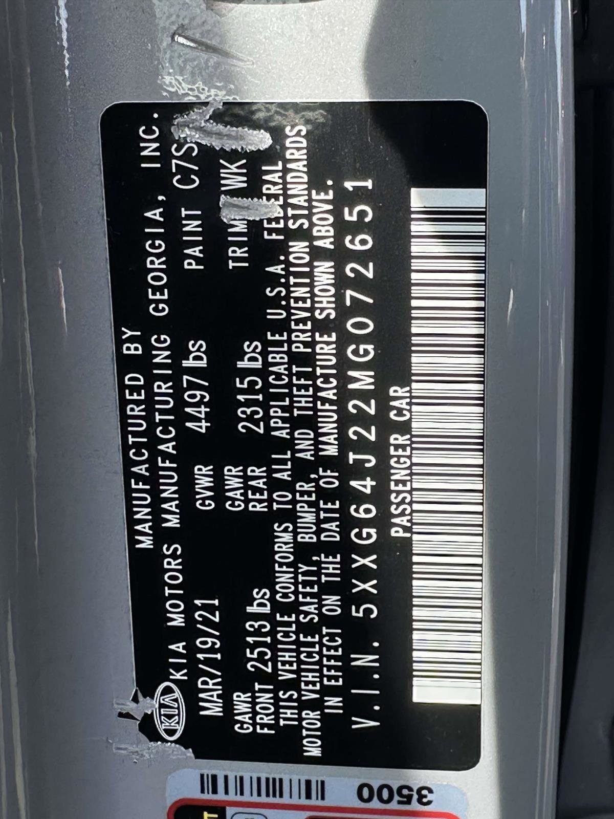 Used 2021 Kia K5 GT-Line image 37