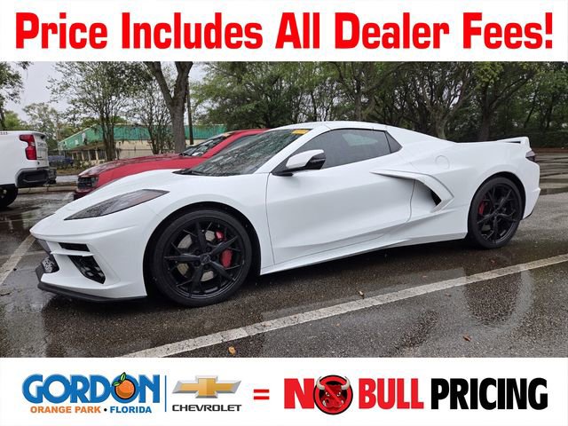 Used 2021 Chevrolet Corvette Stingray Premium Conv w/ Z51 Performance Package RWD image 1