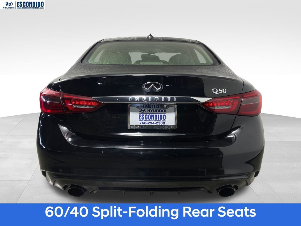 Used 2019 INFINITI Q50 Luxe w/ Essential Package (3.0T Luxe) image 4