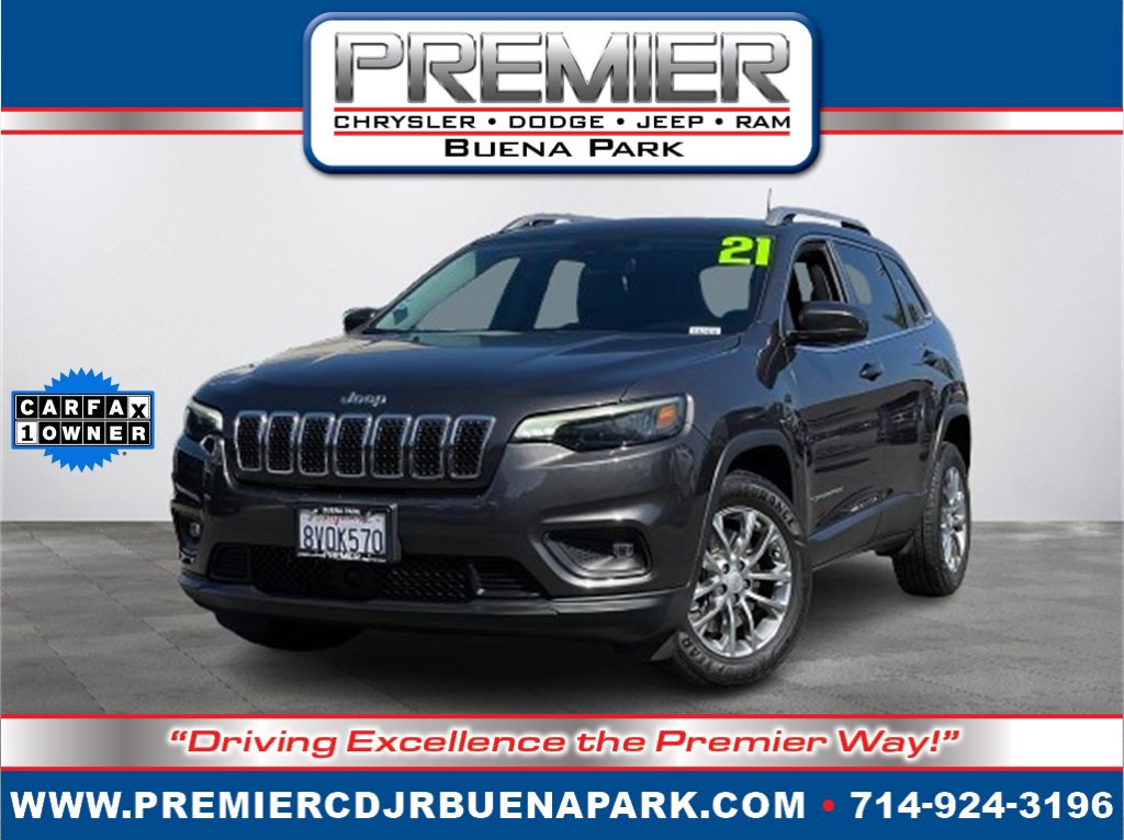 Certified 2021 Jeep Cherokee Latitude Lux