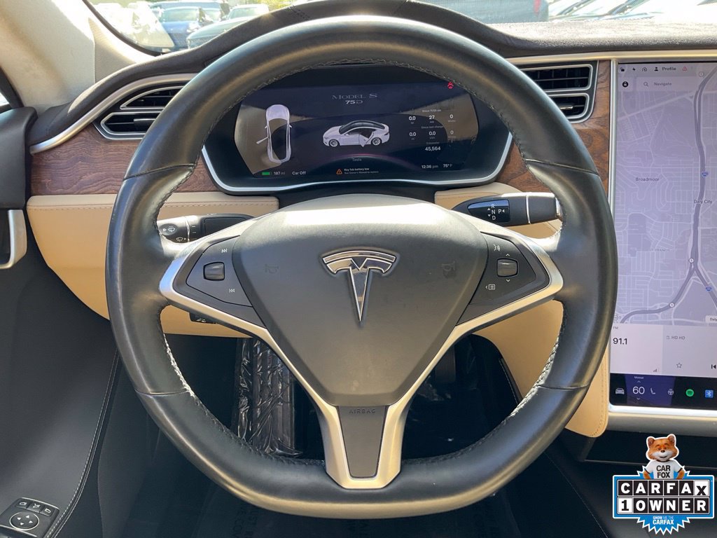 Used 2016 Tesla Model S 75D AWD/4WD image 39