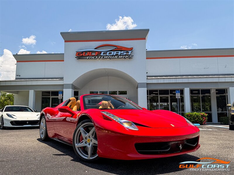 Used 2014 Ferrari 458 Spider RWD image 1