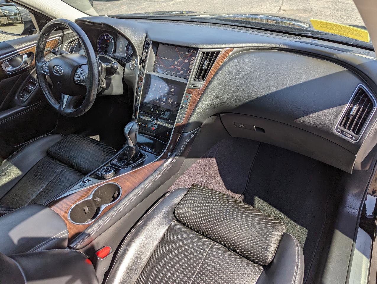 Used 2016 INFINITI Q50 Red Sport 400 image 30