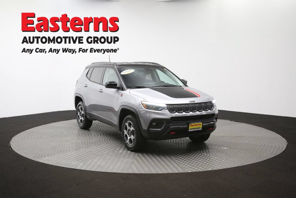 Used 2022 Jeep Compass Trailhawk w/ Trailhawk Elite Group AWD/4WD image 50