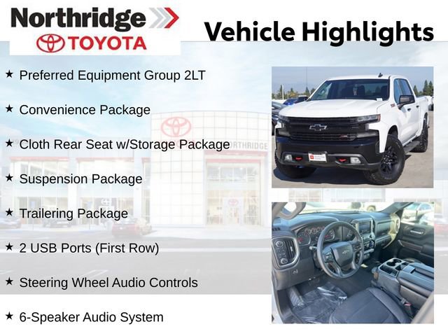 Used 2019 Chevrolet Silverado 1500 LT Trail Boss w/ Convenience Package AWD/4WD image 2