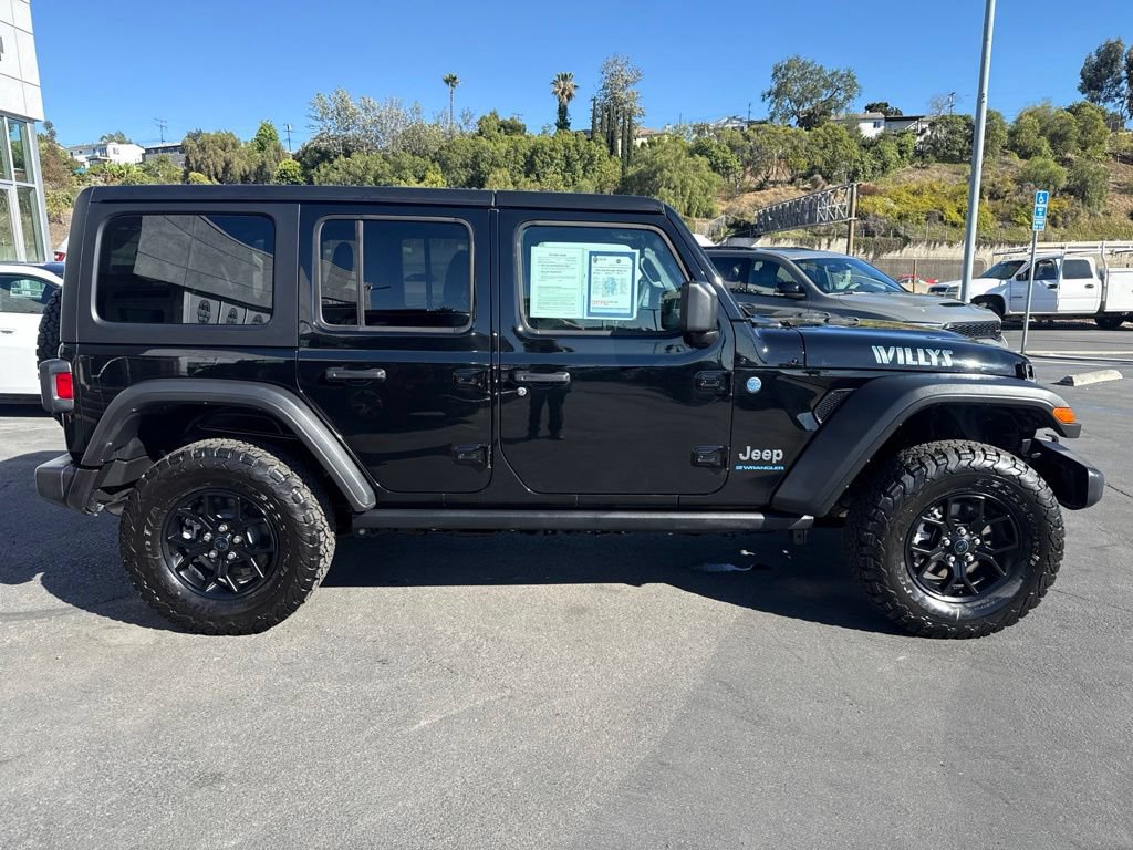 Certified 2025 Jeep Wrangler Unlimited Sport S 4xe AWD/4WD image 9