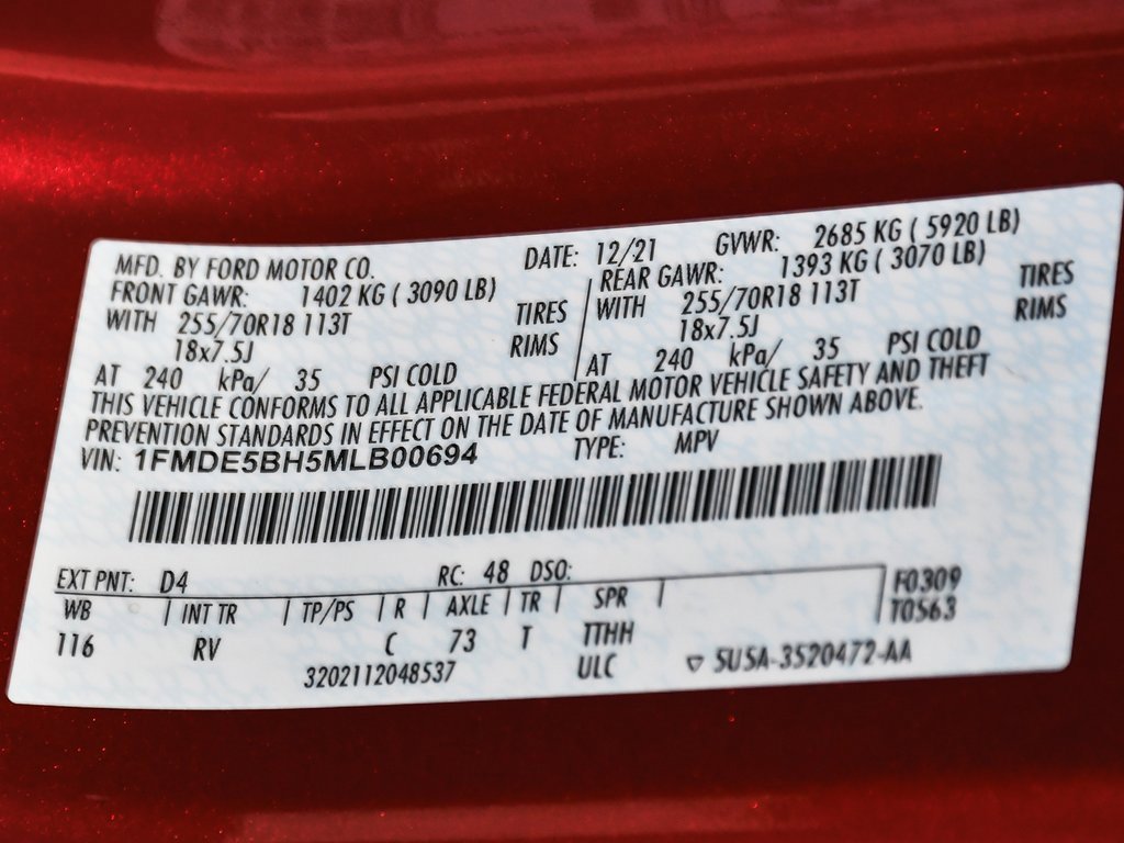 Used 2021 Ford Bronco Outer Banks image 15