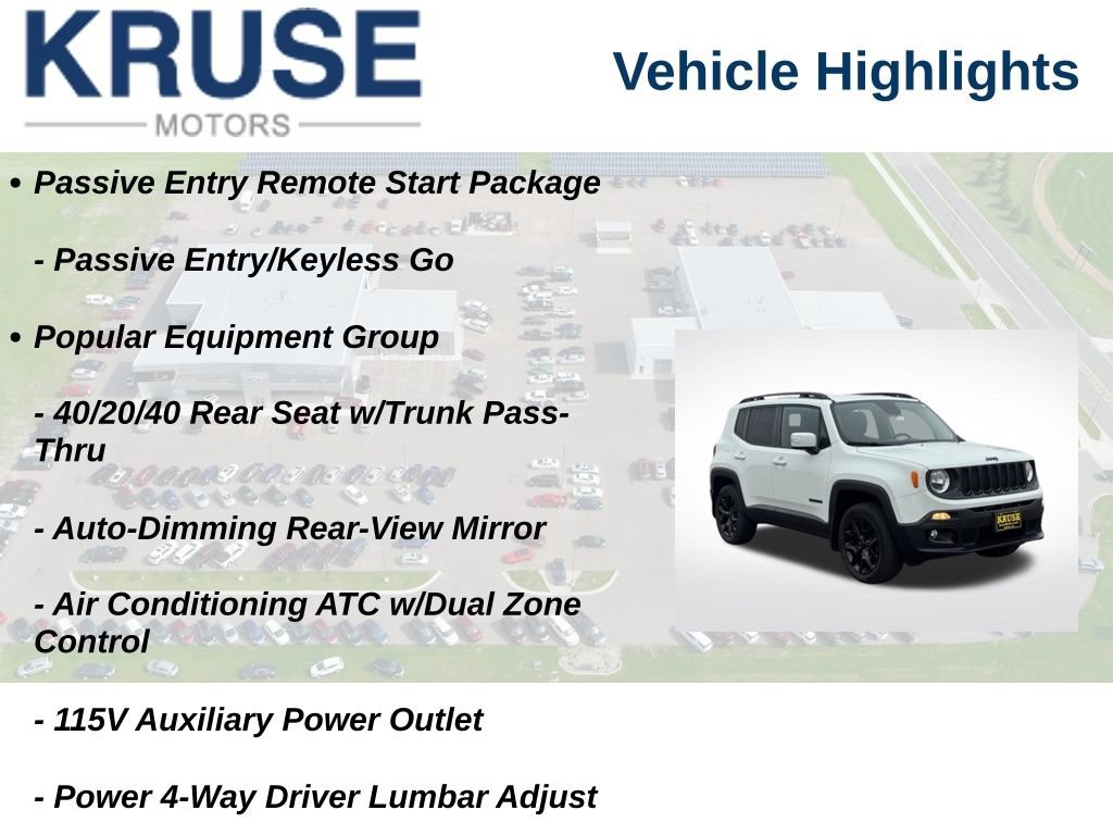 Used 2017 Jeep Renegade Altitude AWD/4WD image 18