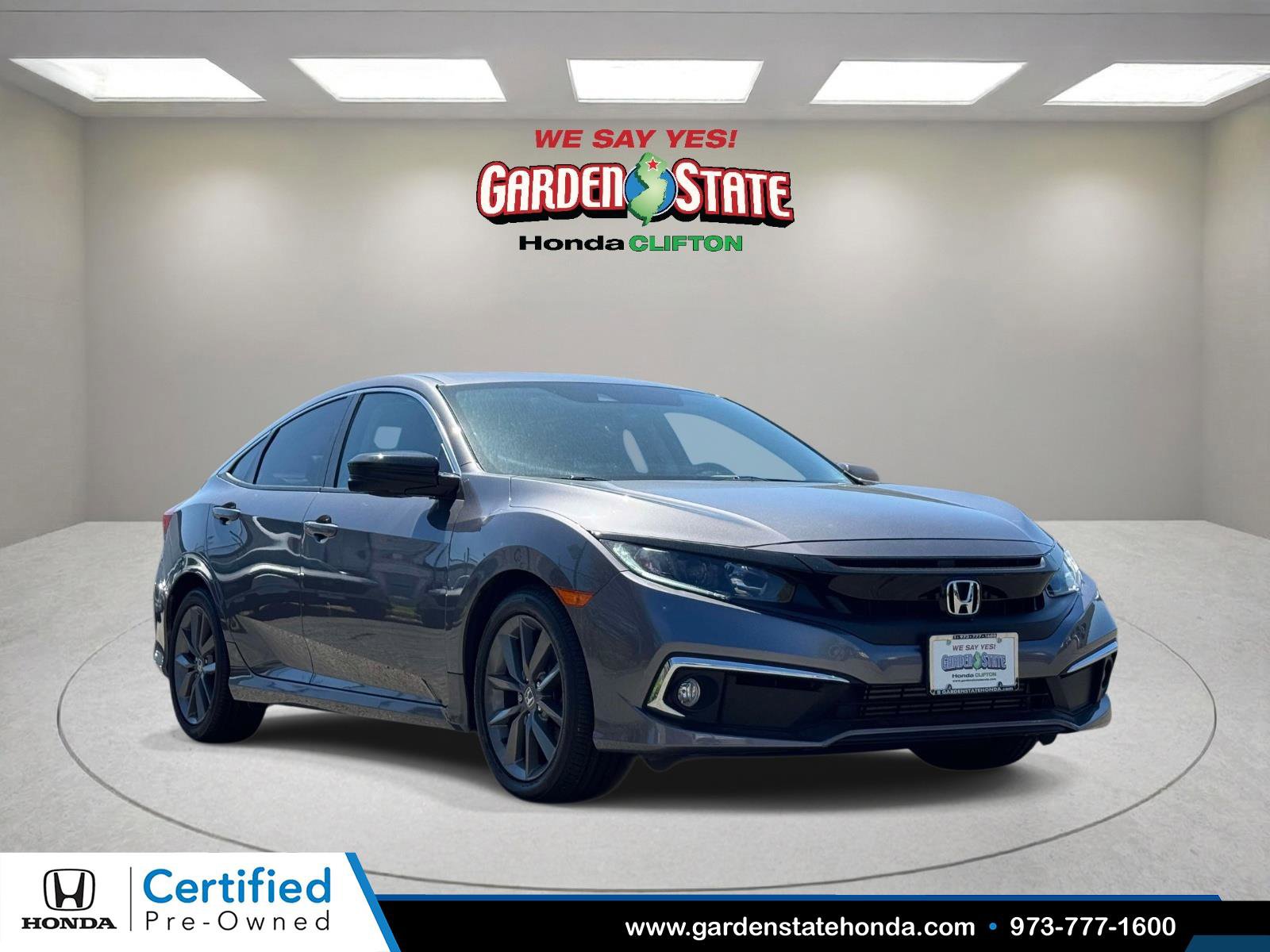 Certified 2019 Honda Civic EX-L image 1