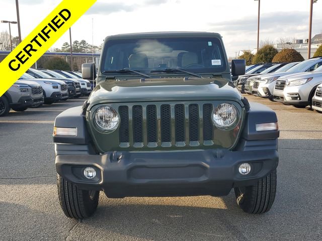 Certified 2022 Jeep Wrangler Unlimited Sport image 2