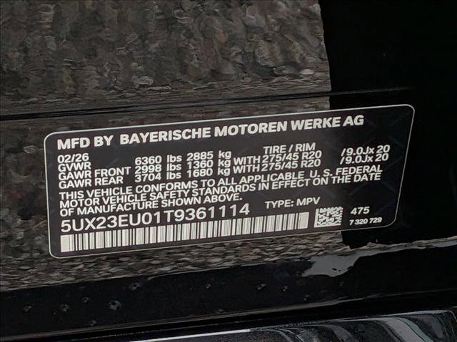 New 2026 BMW X5 xDrive40i w/ M Sport Package image 19