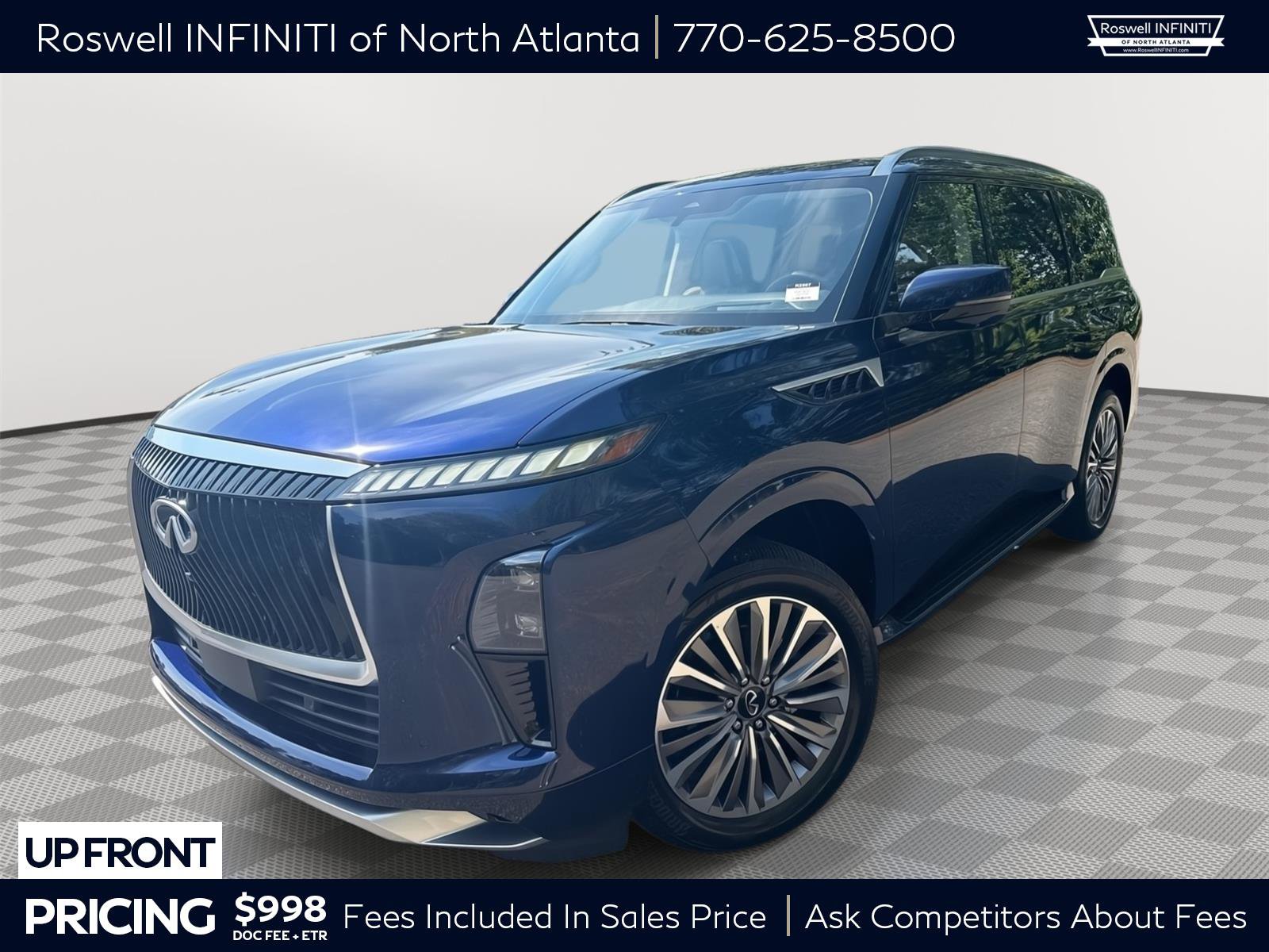 Certified 2025 INFINITI QX80 Sensory image 1
