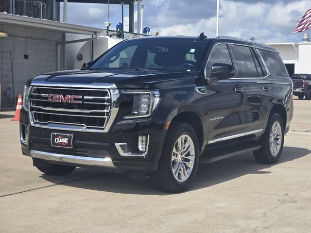 Used 2021 GMC Yukon SLT w/ SLT Luxury Plus Package RWD image 3