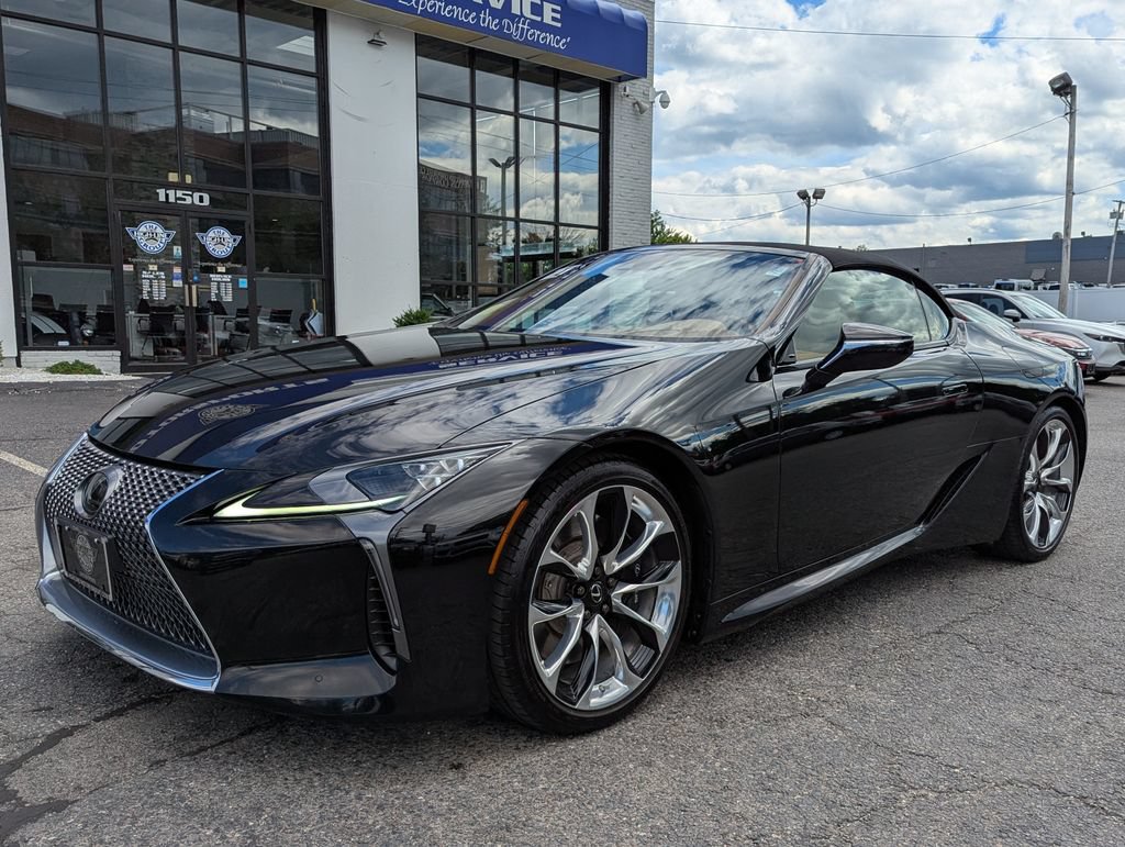 Used 2021 Lexus LC 500 Convertible w/ Touring Package RWD image 2