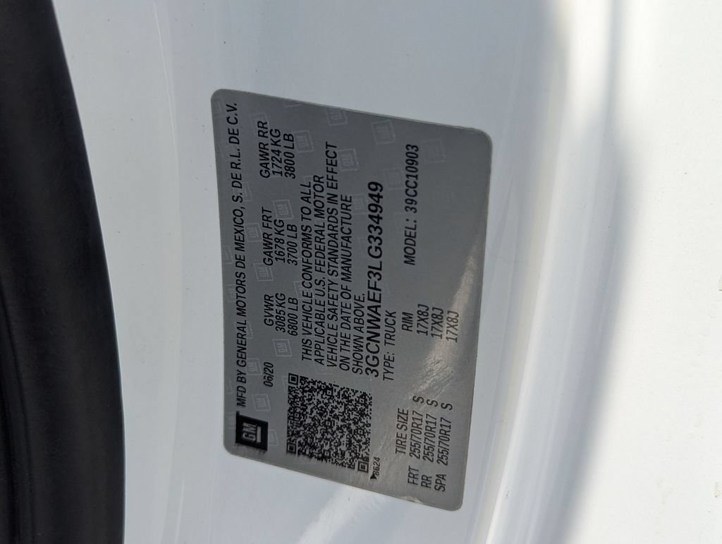 Used 2020 Chevrolet Silverado 1500 W/T w/ WT Fleet Convenience Package RWD image 22
