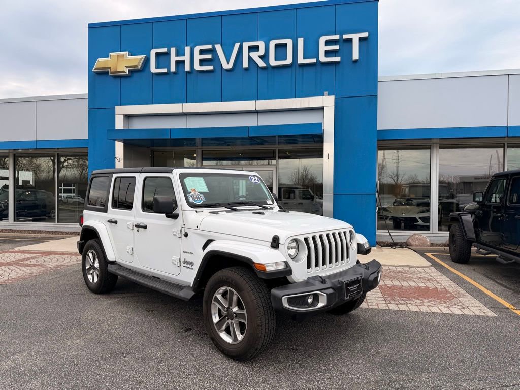 Used 2022 Jeep Wrangler Unlimited Sahara image 39