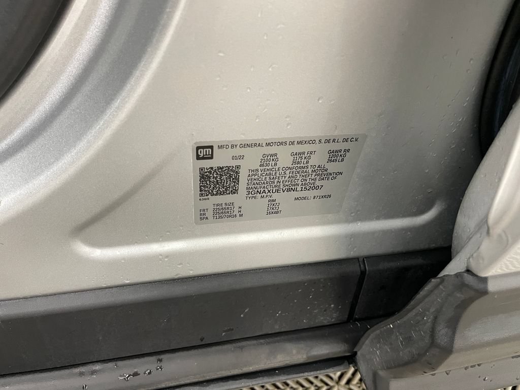 Certified 2022 Chevrolet Equinox LT AWD/4WD image 34