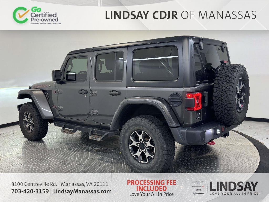 Certified 2019 Jeep Wrangler Unlimited Rubicon w/ Dual Top Group AWD/4WD image 7