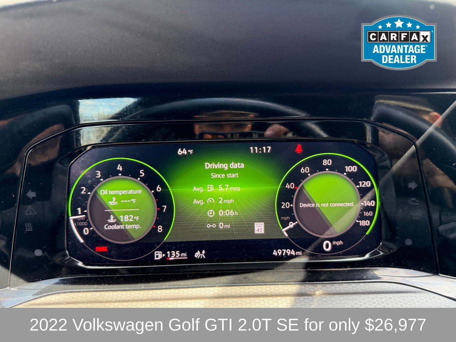 Used 2022 Volkswagen GTI SE FWD image 17