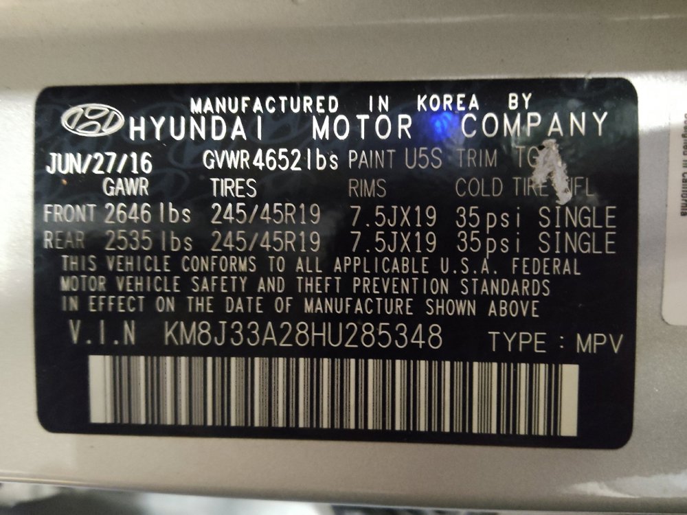 Used 2017 Hyundai Tucson Sport image 33