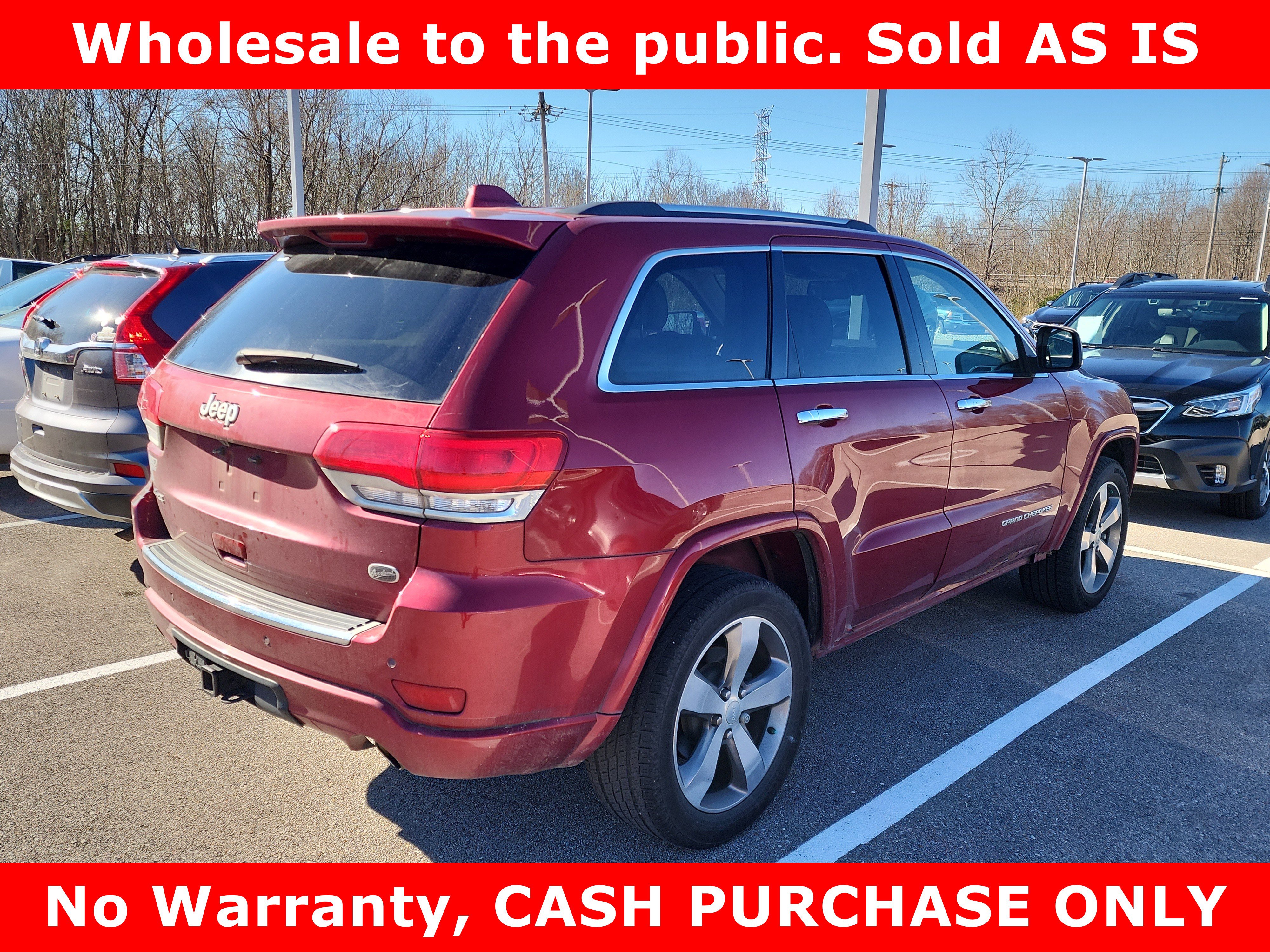 Used 2014 Jeep Grand Cherokee Overland w/ Advanced Technology Group image 7
