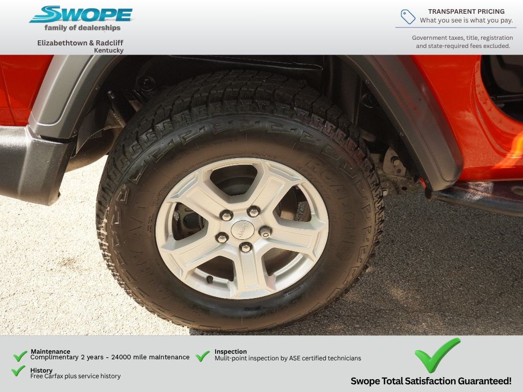 Used 2019 Jeep Wrangler Sport AWD/4WD image 22