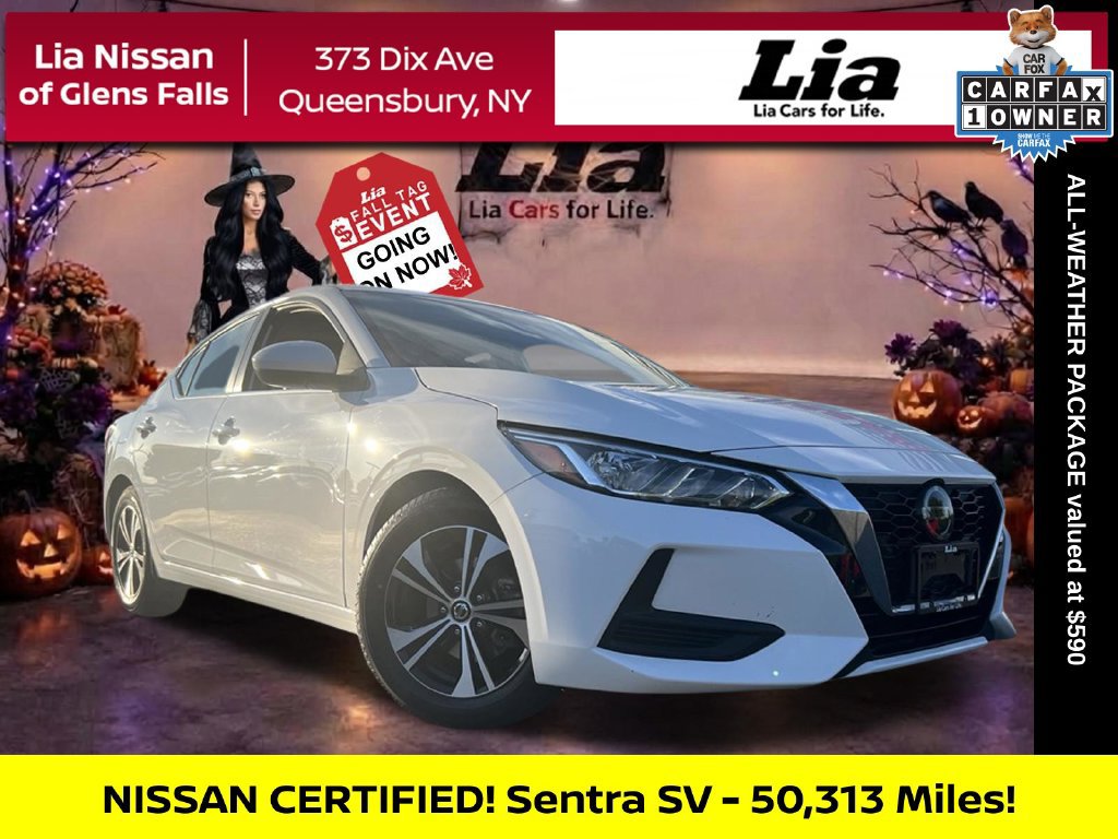 Certified 2023 Nissan Sentra SV w/ All-Weather Package FWD image 1