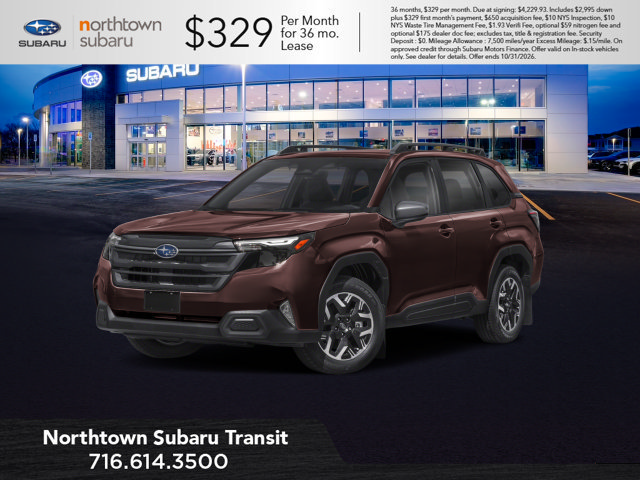 New 2026 Subaru Forester Premium